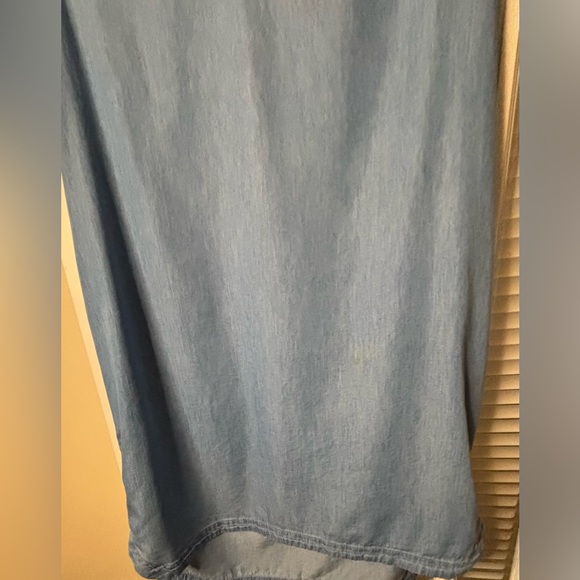 Blue Denim Tank Dress- Size 16/18 - Picture 8 of 10